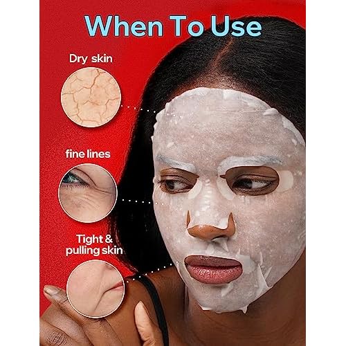 BANOBAGI Vita Genic Jelly Pore Tightening Face Masks Beauty w/Essence & 11 Vitamin Complex | Korean Face Mask Skin Care Sheet | Moisturizing Face Mask Facial Care for Oily Skin (1.8 fl oz, 10 Sheets)