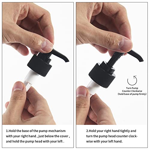 3-Chamber Wall-Mounted Shampoo & Conditioner Dispenser