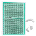 Lash Clusters 160PCS D Curl 8-16mm Invisible Band Eyelashes