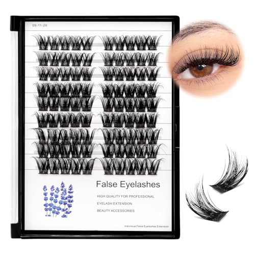 90Pcs Cluster Lash Extensions 8-18mm Dramatic Volume