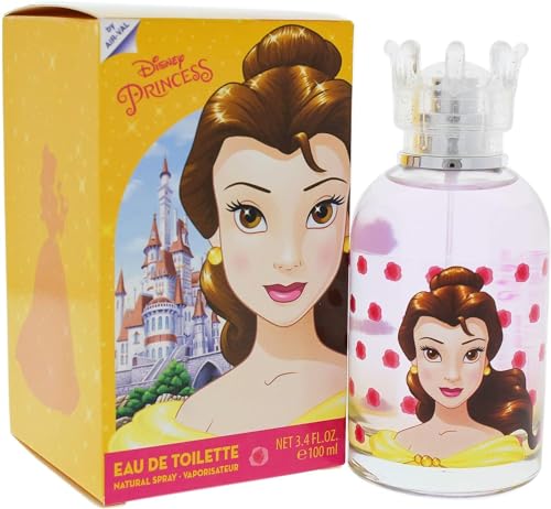 Disney Princess Belle Eau de Toilette Perfume Spray for Kids, 3.4 oz