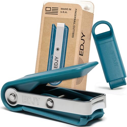 EDJY Fingernail Cutter - Precision Stainless Steel Nail Clipper