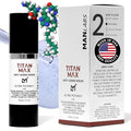Titan MAX Anti-Aging Face Serum for Men ? Ultra Potency Mens Face Lotion ? Skin Tightening Cream for Face ? Mens Skin Care ? Vitamin C & E, 10% Niacinamide, Hyaluronic Acid ? Unscented