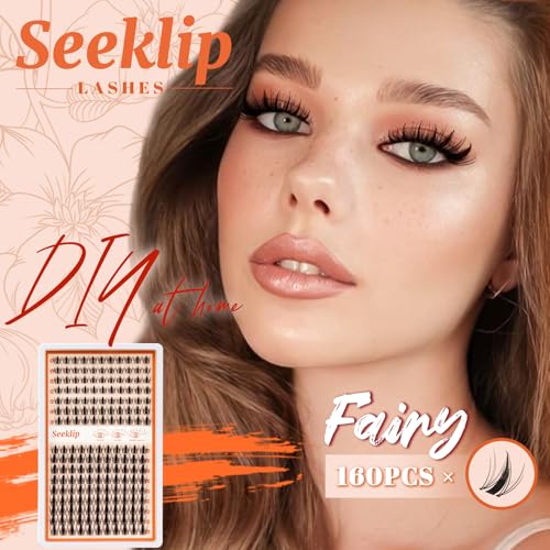 Fairy Manga Lash Clusters 8-18mm C Curl Eyelash Extensions 160Pcs