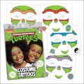 TMNT Temporary Tattoos for Kids – Leonardo, Donatello, Michelangelo & Raphael