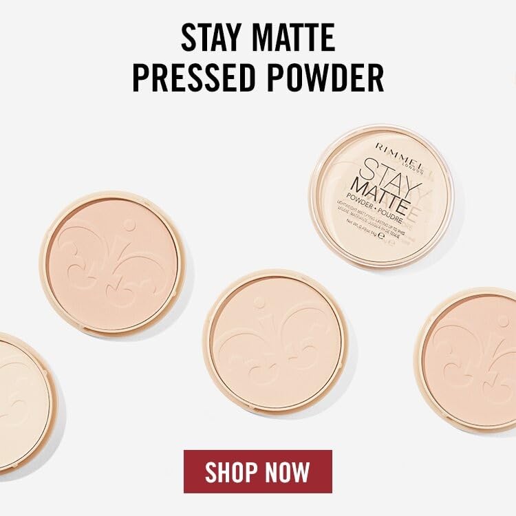 Rimmel Stay Matte Pressed Powder 001 Transparent 0.49oz