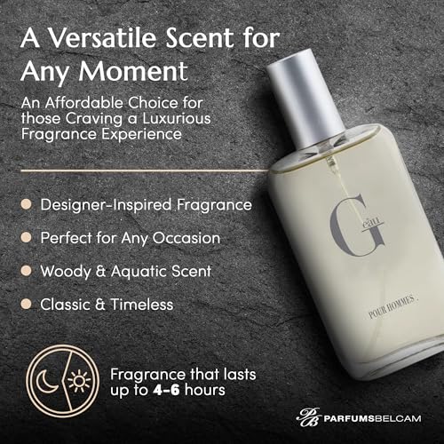 PB ParfumsBelcam Eau de Toilette Men's Cologne 3.4 Fl Oz