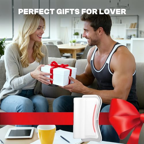 Muscle Scraper Tool Fit Face and Neck, Electric Guasha Tool for Face Relaxation & Skincare with Light-Care, Suitable Gifts for Woman Girlfriend and Wife