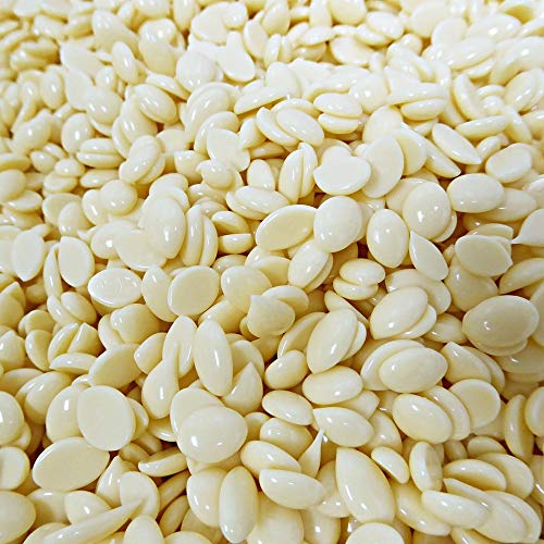 Waxness Film Hard Wax Beads White Chocolate 2.2 lb (1 kg) ? Stripless Professional Hard Wax with White Chocolate Scent for Face & Body, Smooth Application ? Made in Italy
