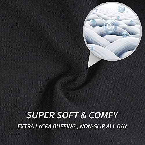 ABAMERICA Headbands with Button for Mask, Wide Nurses Headbands Non Slip Elastic Ear Protection for Women Men Doctors Sweatband Headband