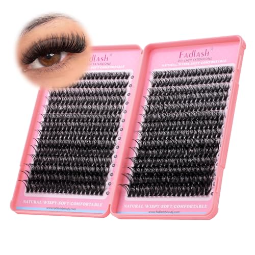 60D Lash Clusters 10-18mm Mixed Length D Curl Eyelash Extensions