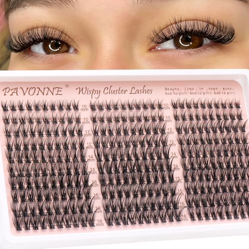 Lash Clusters Kit 300PCS 10-16mm C Curl Wispy Individual Lashes