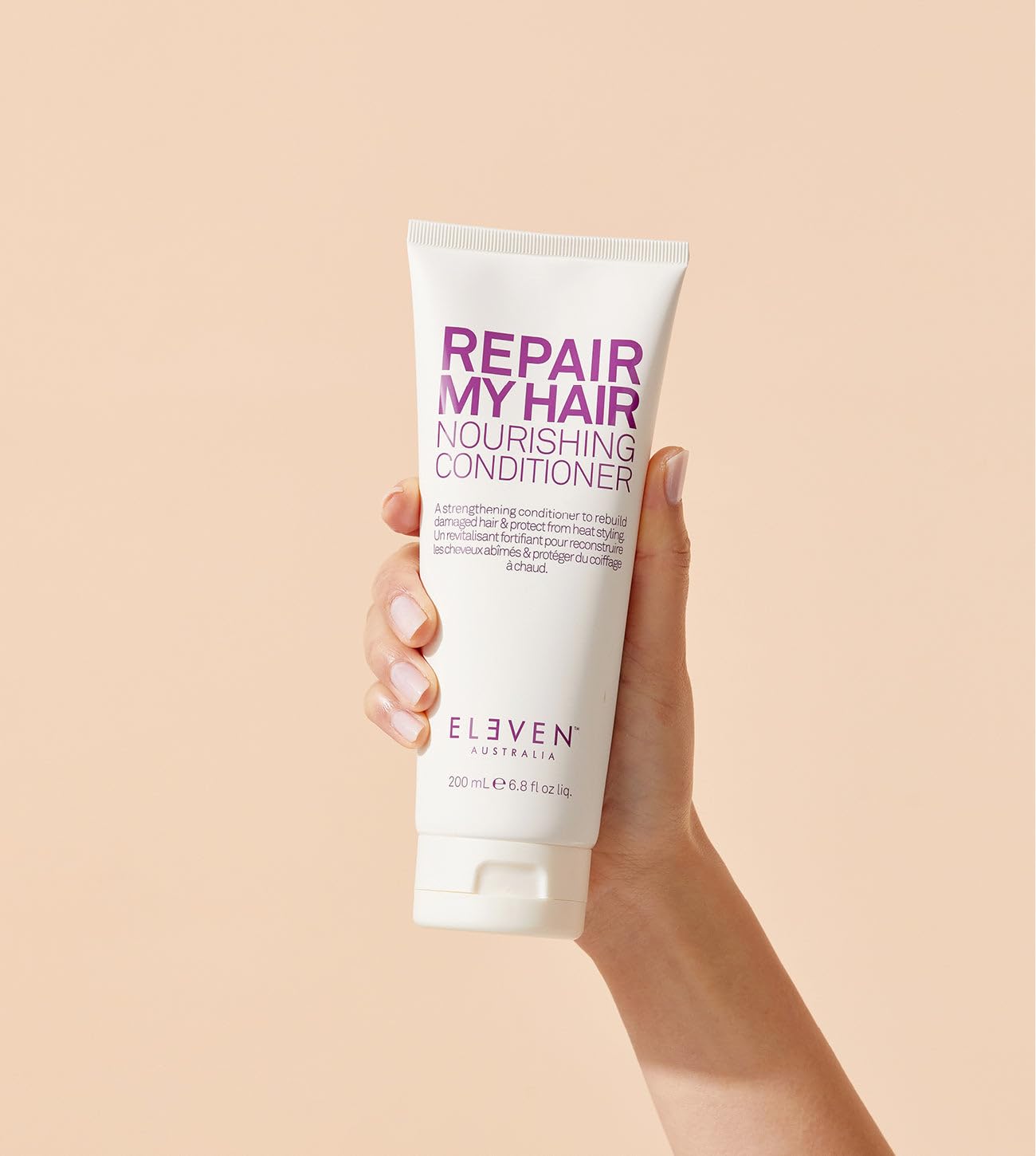 ELEVEN AUSTRALIA Repair My Hair Nourishing Conditioner Rebuild Damaged Hair & Protect From Heat Styling - 6.8 Fl Oz