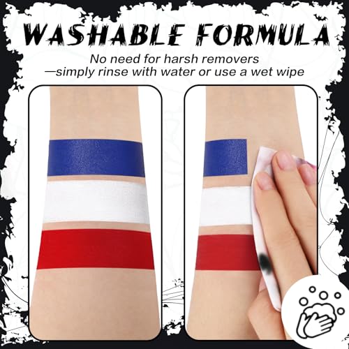 Blue Face Paint Stick - Full Coverage Washable Cream Makeup