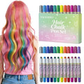 HAIOLORPRO 12-Color Hair Chalk Set - Washable & Non-Toxic