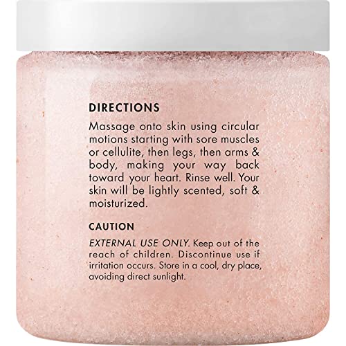 Majestic Pure Himalayan Body Salt and Coffee Scrub Bundle Exfoliating Salt and Cellulite Scrub Combo