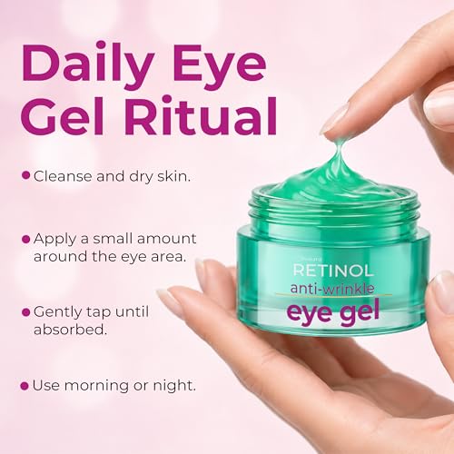 Retinol Eye Gel for Dark Circles & Bags