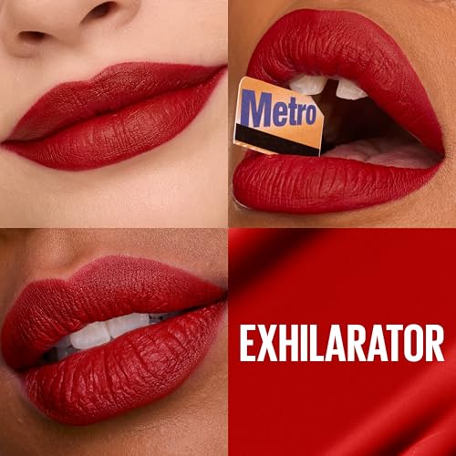 Maybelline Super Stay Matte Ink Liquid Lipstick - Exhilarator Ruby Red