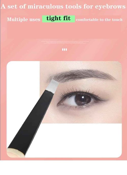 4-Piece Professional Tweezers Set, Stainless Steel Precision Tweezers for Eyebrows, Ingrown Hair & Splinter Removal, Includes Travel Case, Black - Perfect for Men & Women