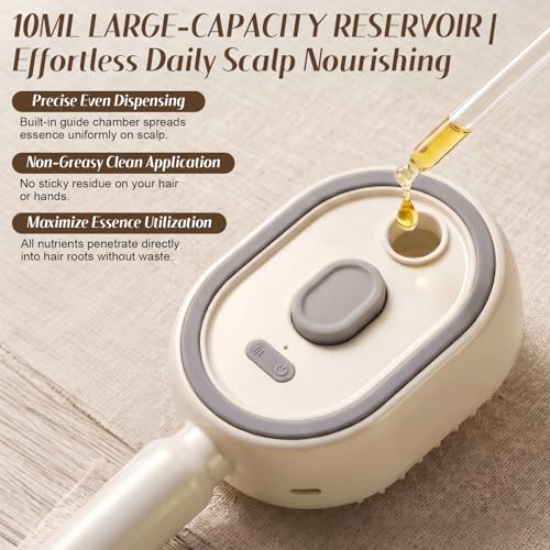 Electric Spray Hair Comb – 3-in-1 Hydrating Detangling Brush
