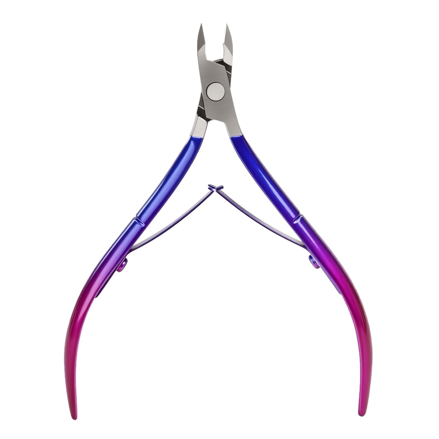 Criyar Cuticle Nippers Kit: Precision Nano-Coated Stainless Steel Cuticle Trimmer Remover for Fingernails and Toenails, Cutter for Manicure Pedicure, Nail Clippers Tools for Women (Blue-Color 1PC)