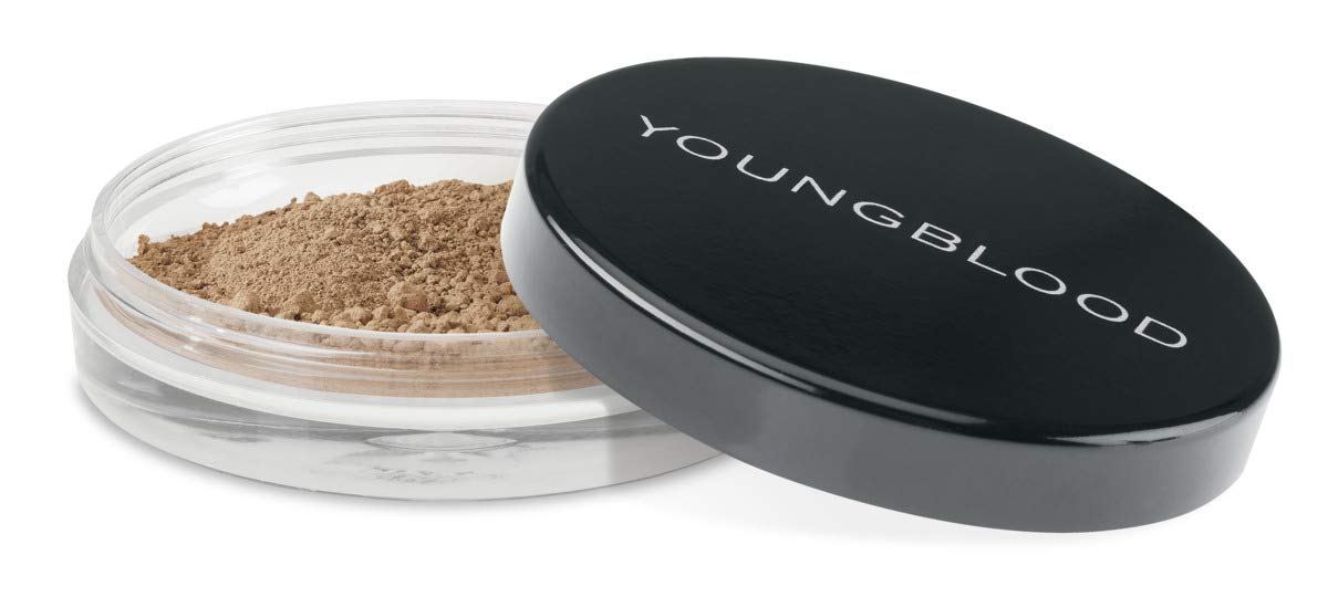 Youngblood Rose Beige Loose Face Powder Foundation, Natural Illuminating Full Coverage Oil Control Matte Lasting, Vegan, Cruelty Free