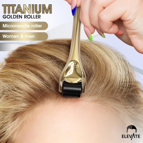 Elevate 0.25mm Derma Roller - 540 Titanium Needles (2 Pack)