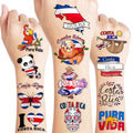 96 Tropical Temporary Tattoos - Costa Rica Party Favors