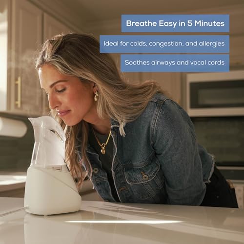 Beurer SI30 Steam Inhaler for Sinus Congestion Relief