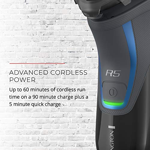 Remington¢ç Cordless Rotary Shaver, WETech¢â Technology, 100% Waterproof, PR1362C