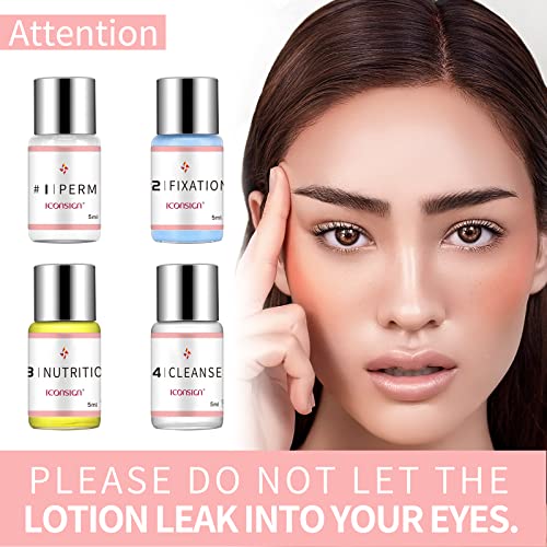 Professional Lash Lift Kit - ICONSIGN 2026 Semi-Permanent Eyelash Curling