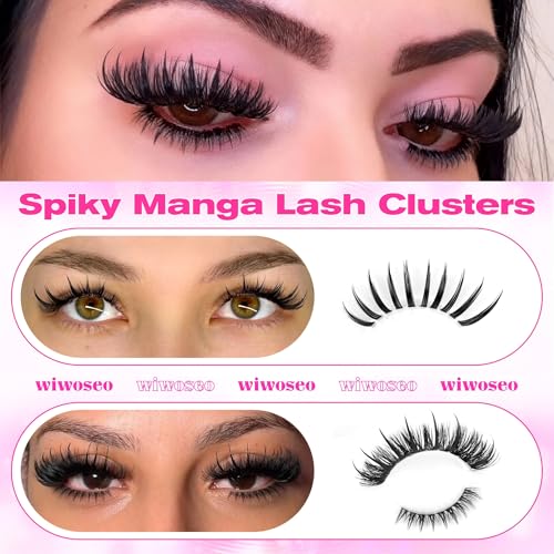 Bottom Lash Clusters with Spikes - DIY Eyelash Extensions Kit