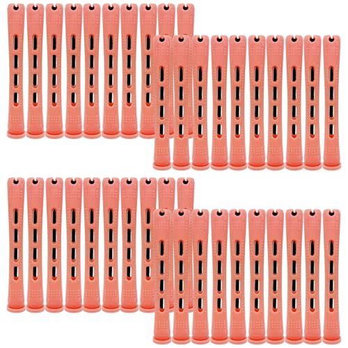 Cold Wave Perm Rods Set - 40-Pack Heatless Hair Curlers for DIY Styling