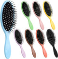 Dismok 8-Pack Wet & Dry Detangling Hair Brushes with Soft Bristles & Anti-Slip Handle