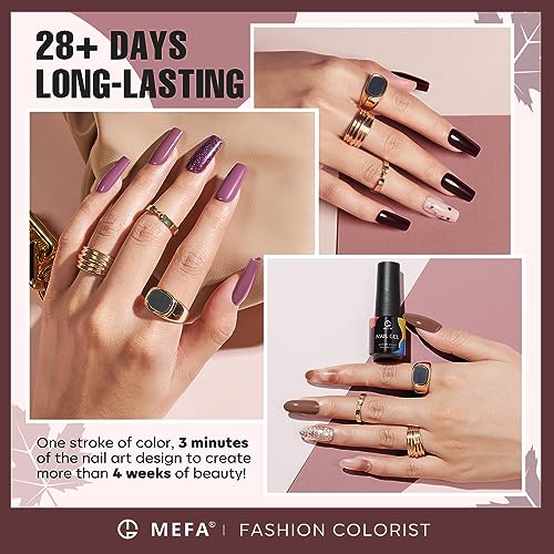 MEFA Gel Nail Polish Set 1