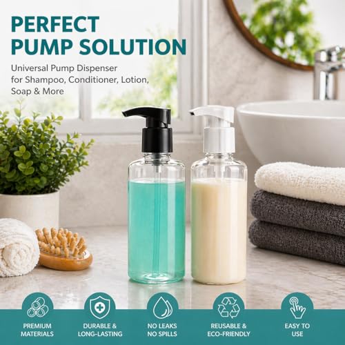 Shampoo Dispenser Pump for 1L Bottles | Leak Proof 28/410