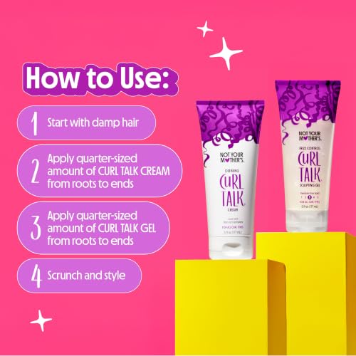 Not Your Mother's Curl Talk Frizz Control Gel & Cream 2-Pack