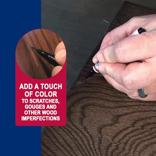 Mohawk Wood Stain Brush Tip Marker - Warm Brown Walnut