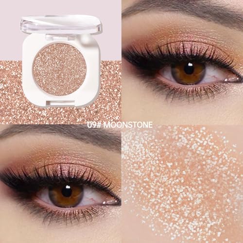 Matte Shimmer Single Eyeshadow - Highly Pigmented Long-Lasting