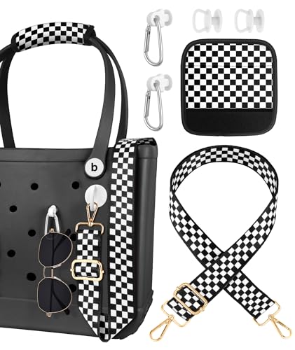 Bogg Bag Strap with Neoprene Handle Wrap & Key Holders