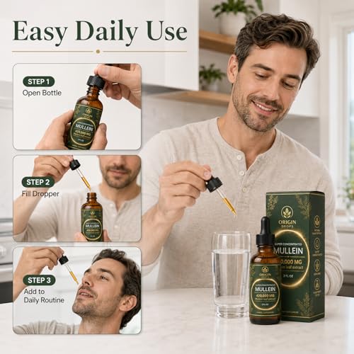Super Concentrated Mullein Drops - 2 Fl oz by Origin Drops
