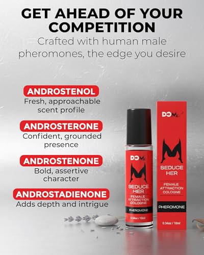 Do Me Pheromone Cologne for Men - 0.34 oz Roll On