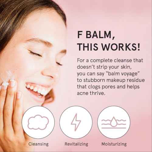 grace & stella Cleansing Balm - Travel Size Makeup Remover - Deep Cleansing & Hydrating Face Cleanser - Dissolves Waterproof Make Up, SPF & Impurities - Gentle on Skin - Vegan Skincare (41 g/ 4.3 oz)