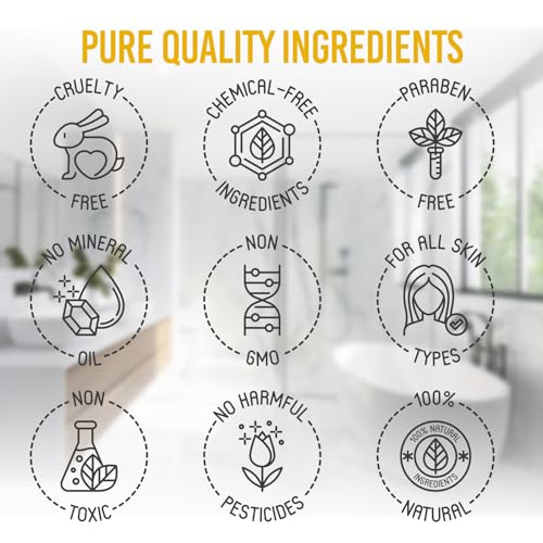 Turmeric Soap Bar for Face & Body ? Natural Turmeric Skin Brightening Soap for Dark Spots, Intimate Areas, Underarms ? Face Wash Reduces Acne, Fades Scars & Cleanses Skin ? 4oz, Made in USA