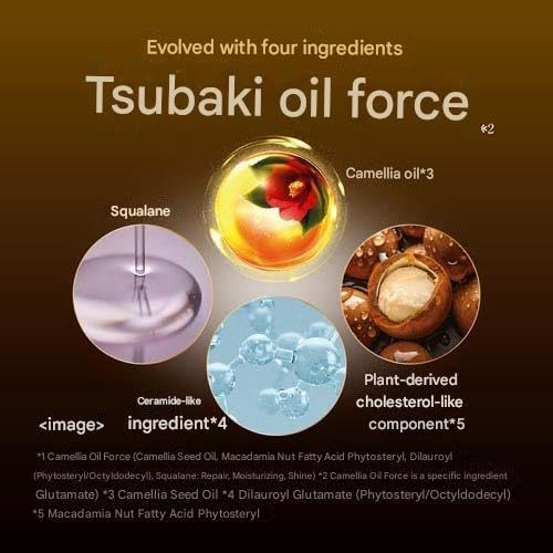 Tsubakii Premium Volume & Repair Shampoo with Camellia Oil – 450ml