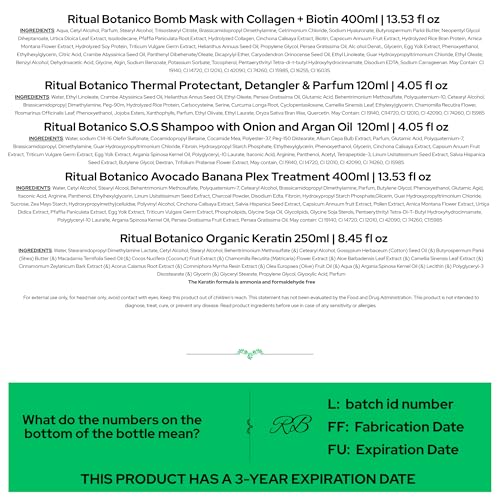 Organic Keratin Hair Treatment Kit - Vegan & Cruelty-Free