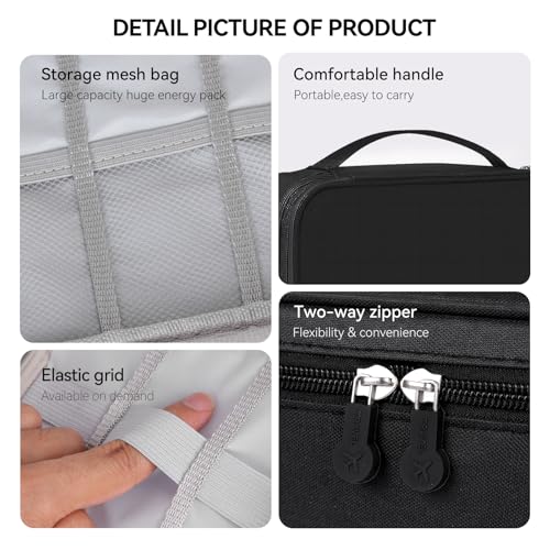 Professional Barber Tool Bag with Clipper Storage