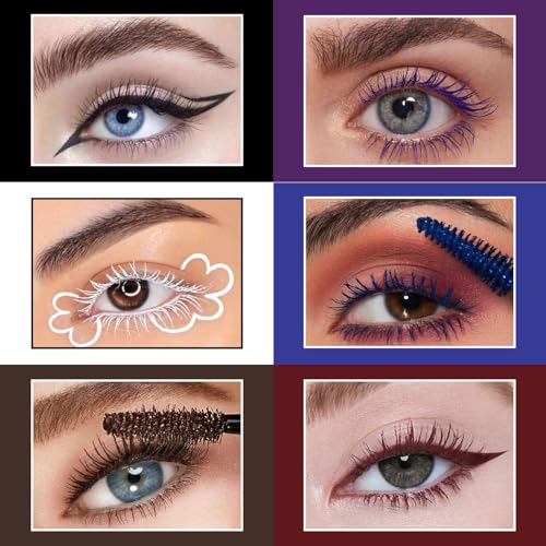 UCANBE Burgundy Mascara and Eyeliner Set - Waterproof