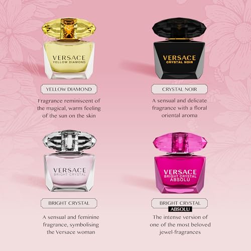 Versace Women's Mini Perfume Sampler Set - 4-Piece Fragrance Set