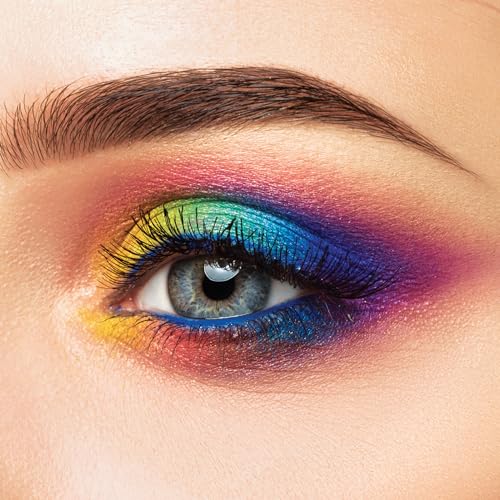 Kiss NEW YORK 15-Color Eyeshadow Palette, Blendable & Long Lasting
